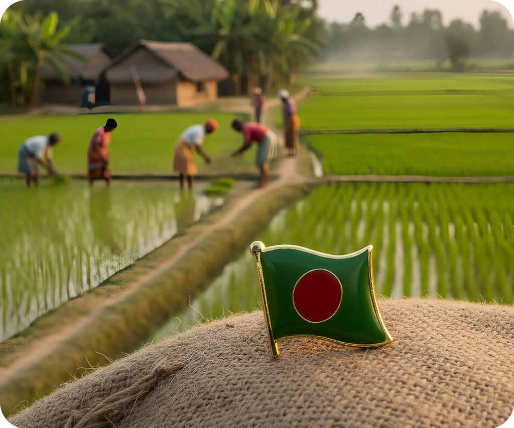 Bangladesh Flag Pin Badge