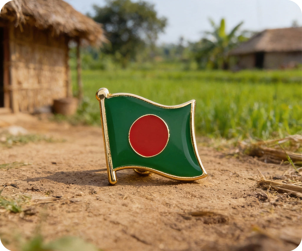 Bangladesh Flag Pin Badge