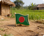 Bangladesh Flag Pin Badge