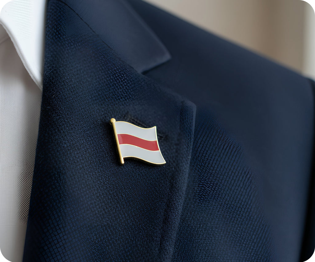 Belarus Flag Pin Badge
