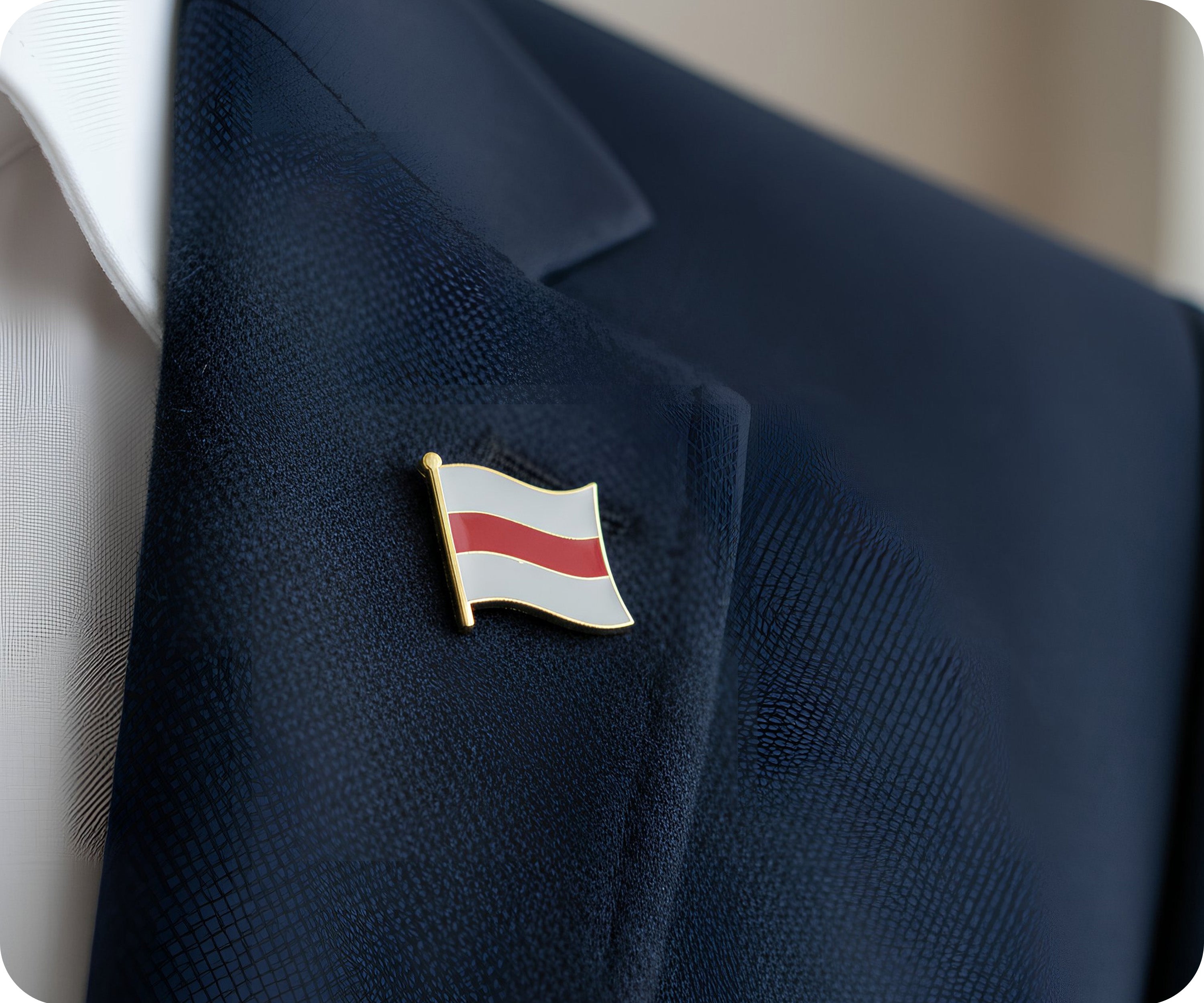 Belarus Flag Pin Badge