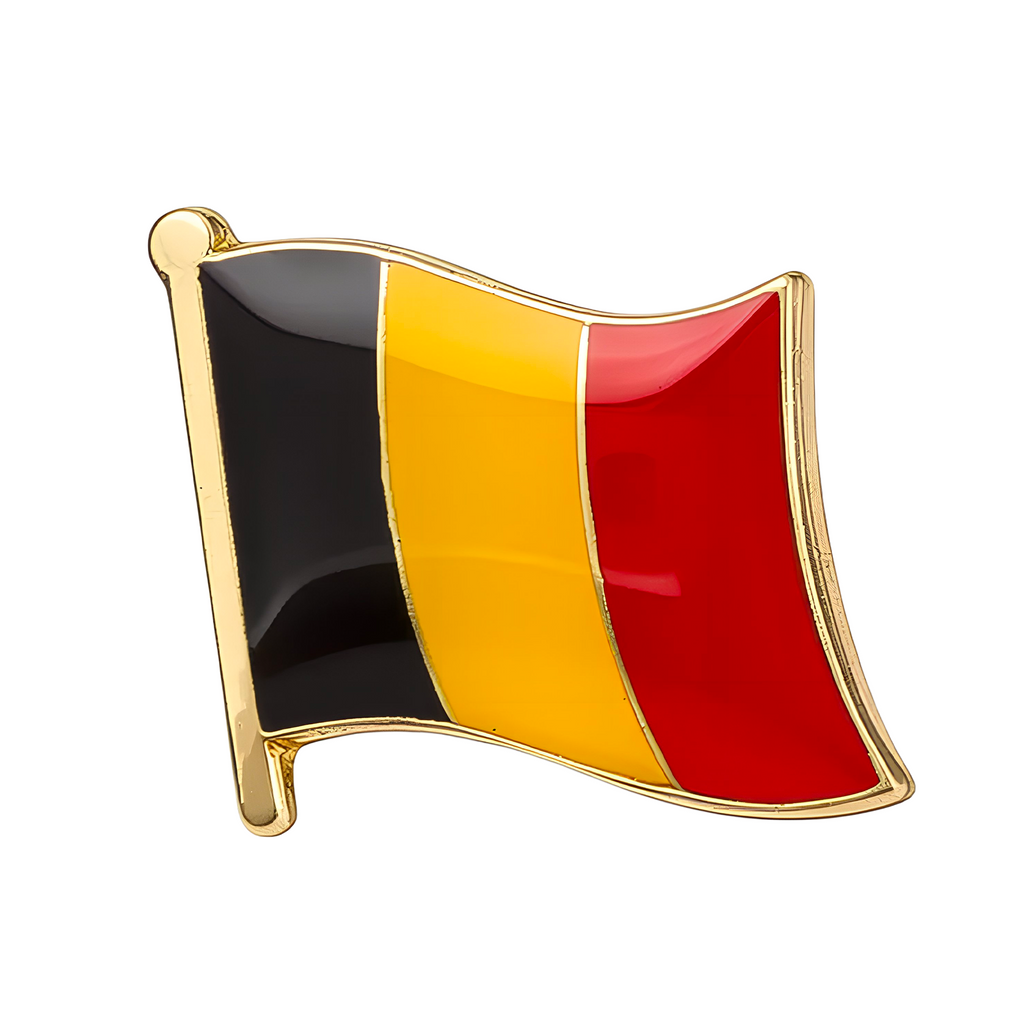 Belgium Flag Pin Badge