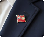 Bermuda Flag Pin Badge