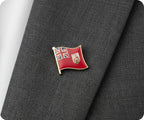 Bermuda Flag Pin Badge