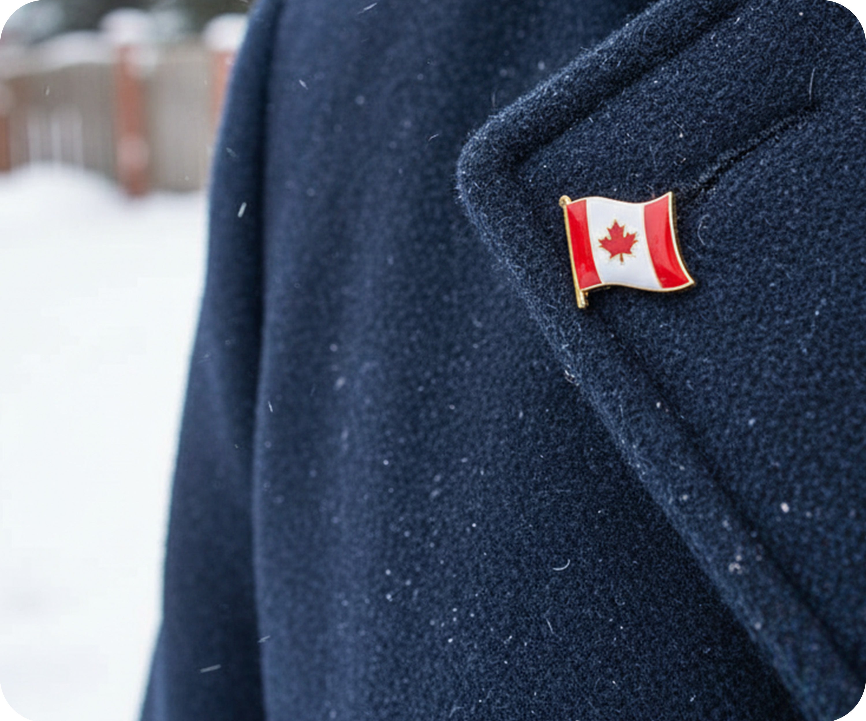 Canada Flag Pin Badge
