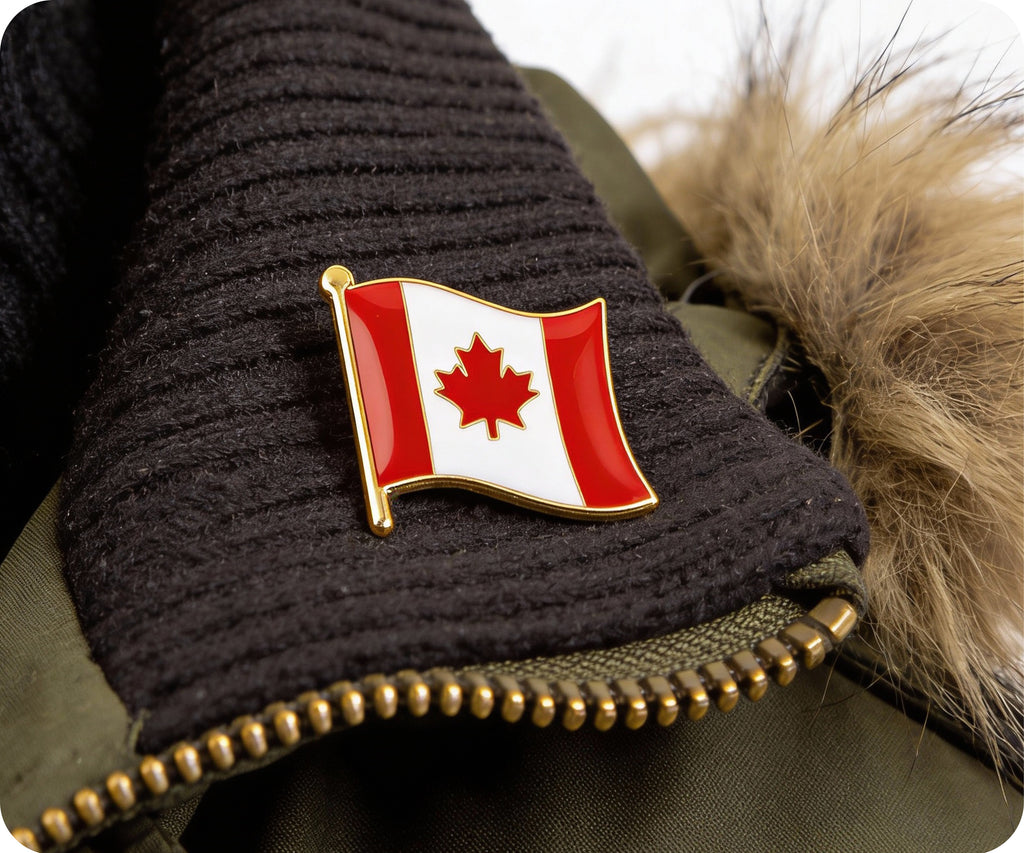 Canada Flag Pin Badge