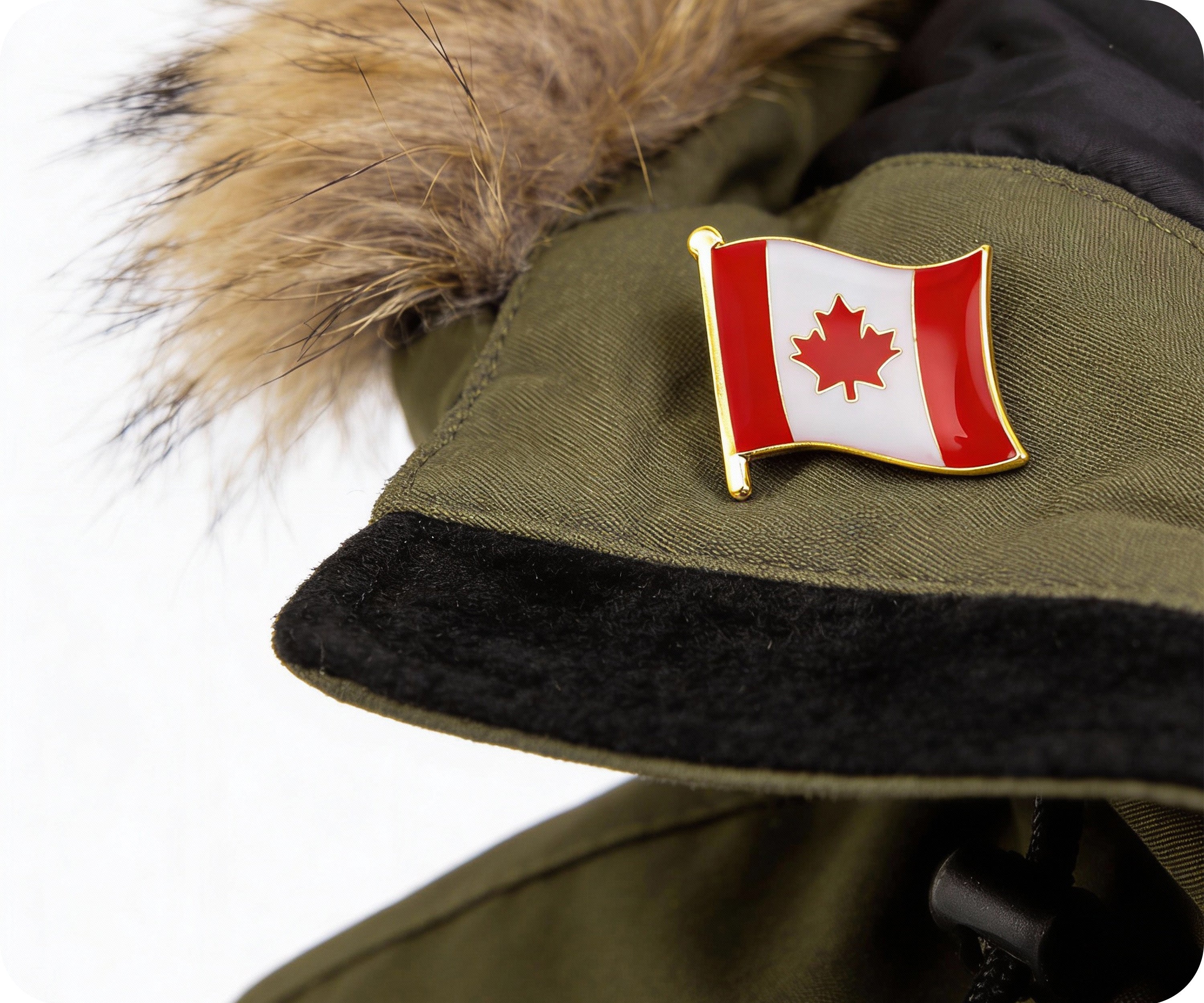Canada Flag Pin Badge