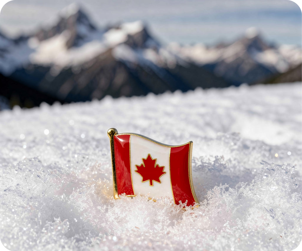 Canada Flag Pin Badge