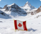 Canada Flag Pin Badge