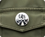 The Cats Music Crossing London Pin Badge