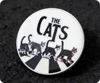 The Cats Music Crossing London Pin Badge