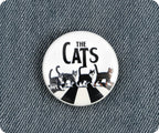 The Cats Music Crossing London Pin Badge