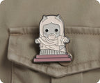 Christ the Redeemer Brazilian Cat Kitten Pin Badge