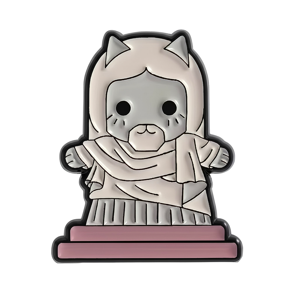 Christ the Redeemer Brazilian Cat Kitten Pin Badge