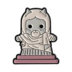 Christ the Redeemer Brazilian Cat Kitten Pin Badge