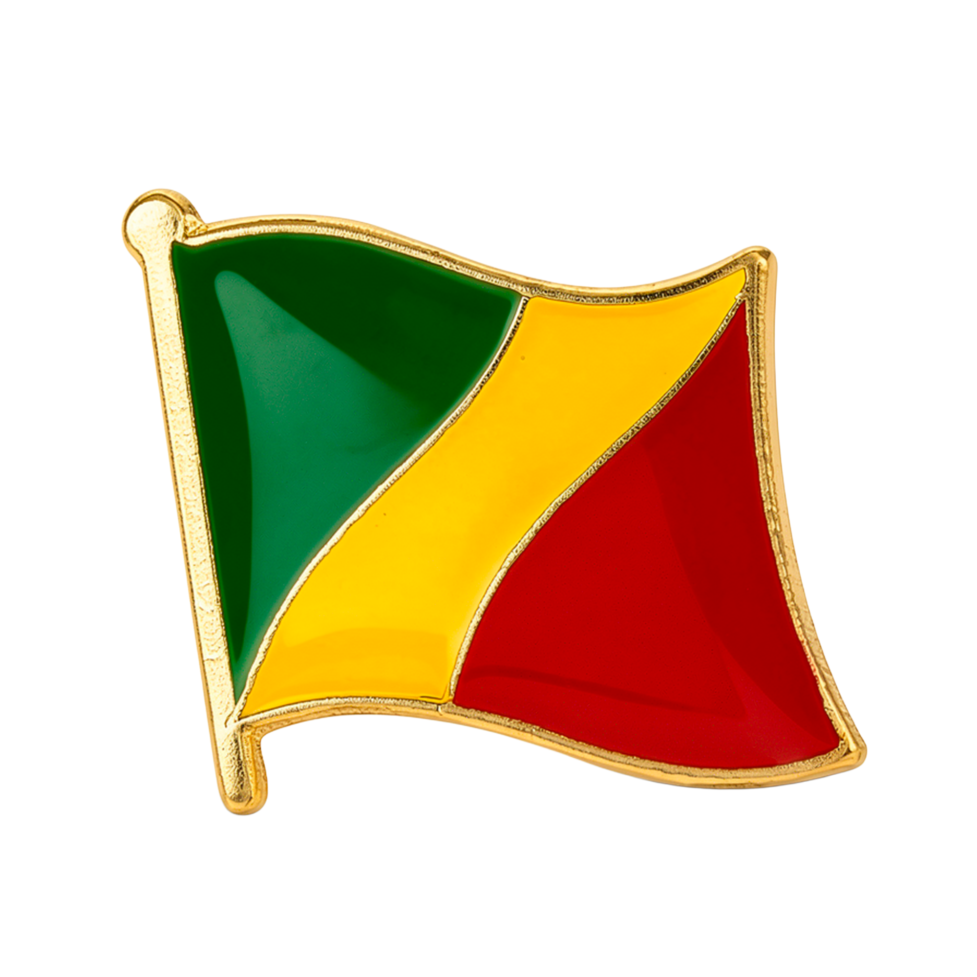 Pin con la bandera de la República del Congo Imagen principal del producto