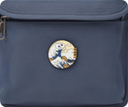 Cookie The Great Wave off Kanagawa Pin Badge