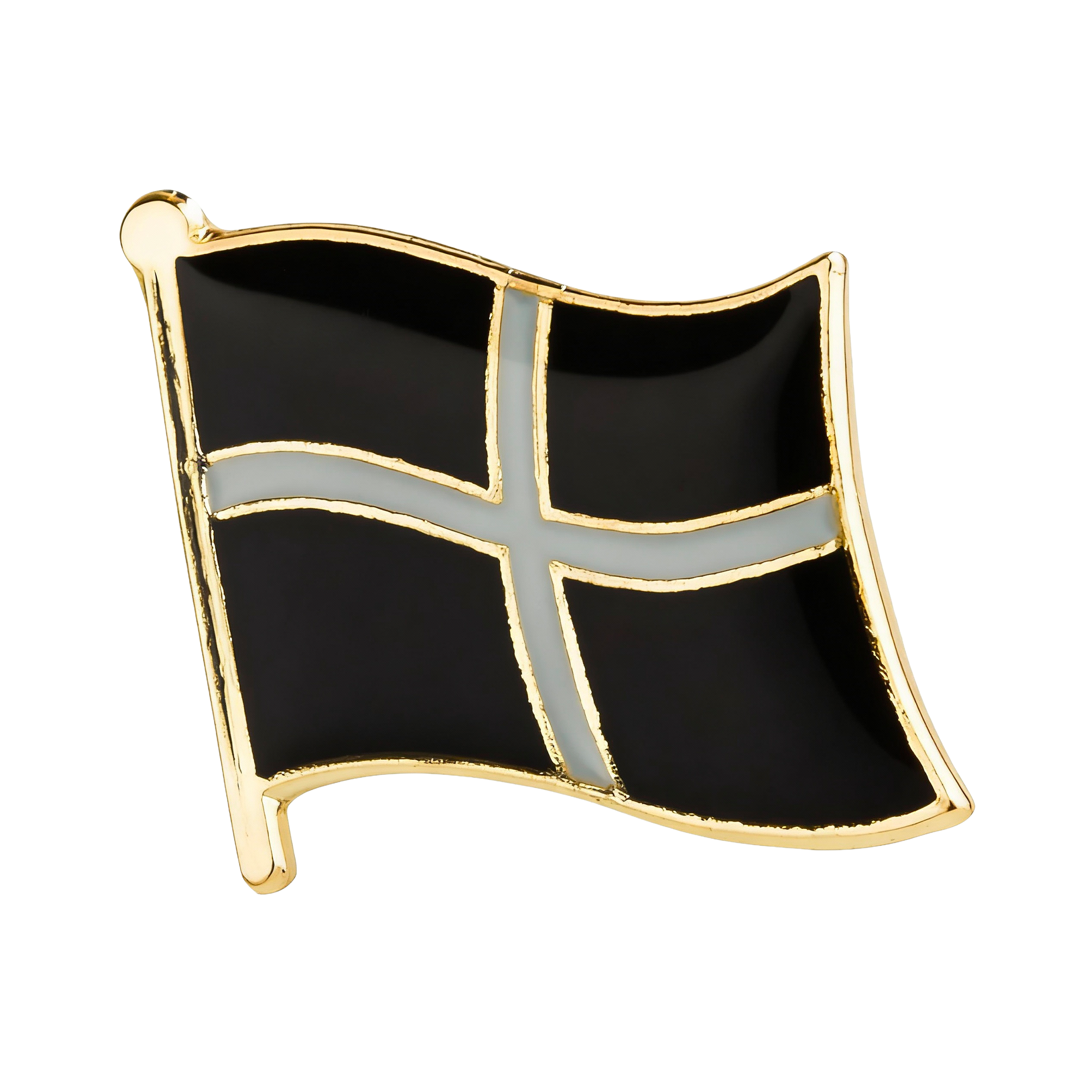 Cornwall Flag Pin Badge Main image