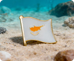 Cyprus Flag Pin Badge