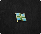 Derbyshire Regional English County Flag Pin Badge