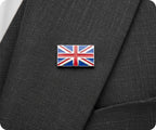 United Kingdom Union Jack Rectangle Pin Badge