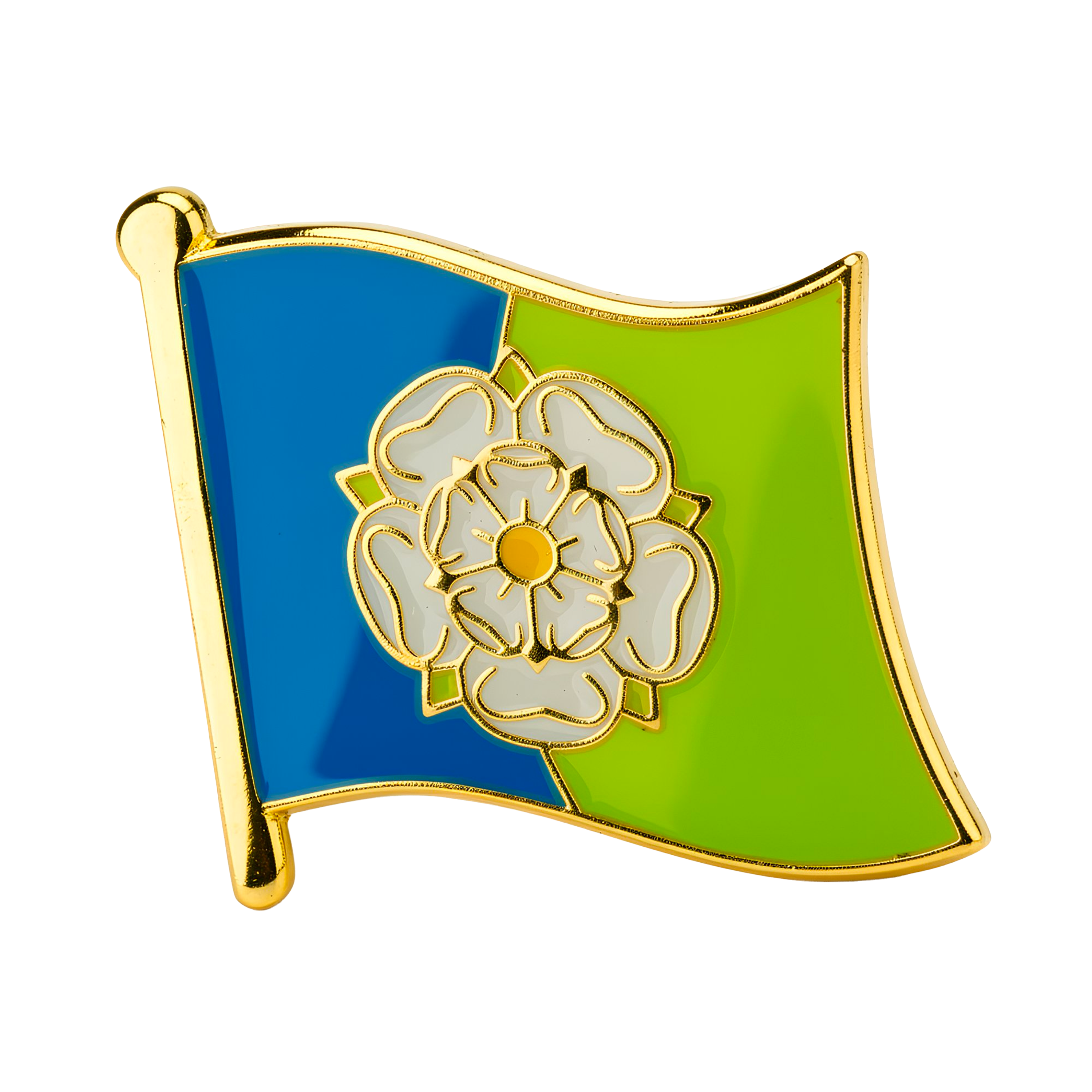 East Riding English County Flag Pin Badge Main image