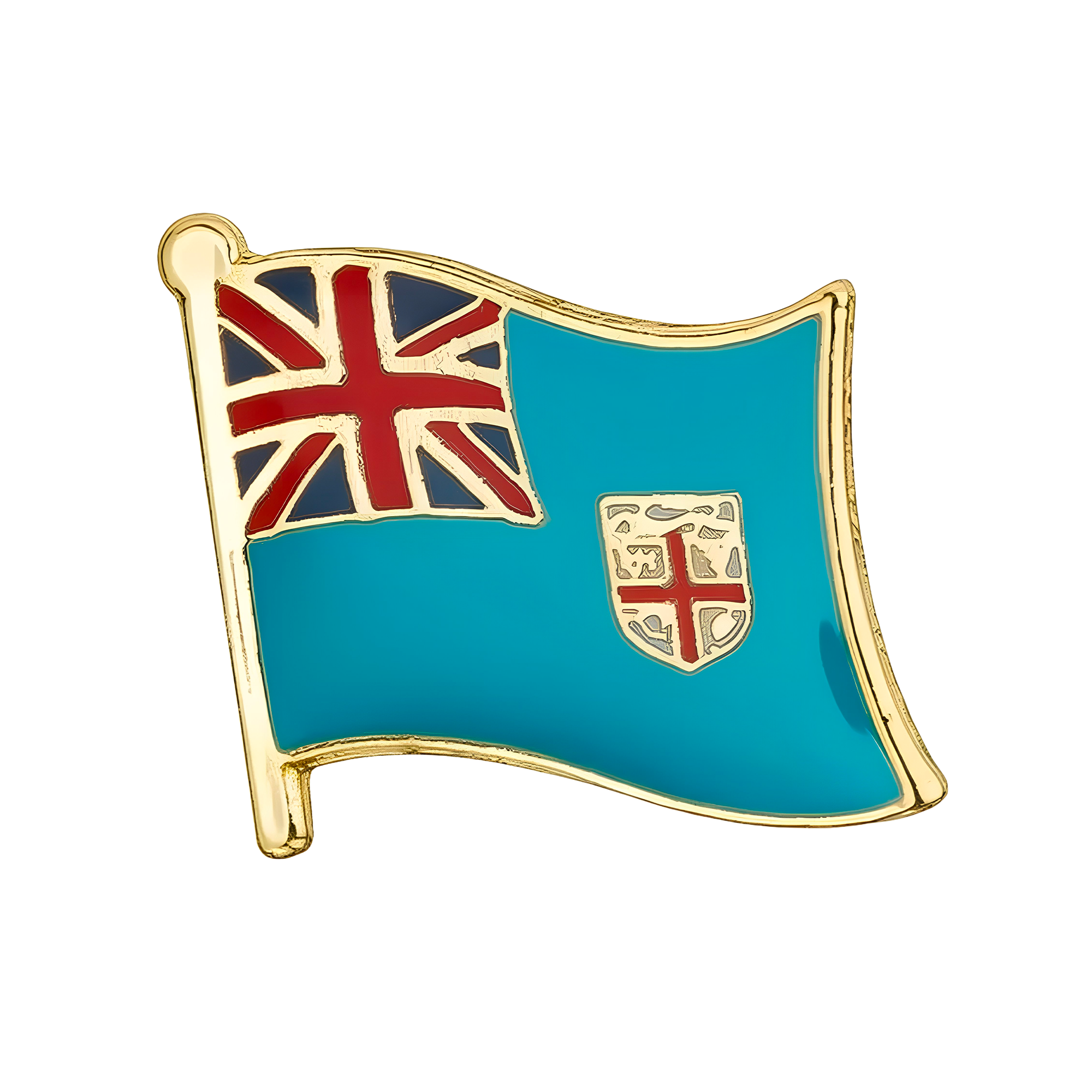 Fiji Islands Flag Pin Badge Main image