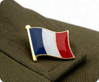 France Flag Pin Badge