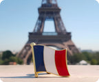 France Flag Pin Badge