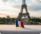 France Flag Pin Badge
