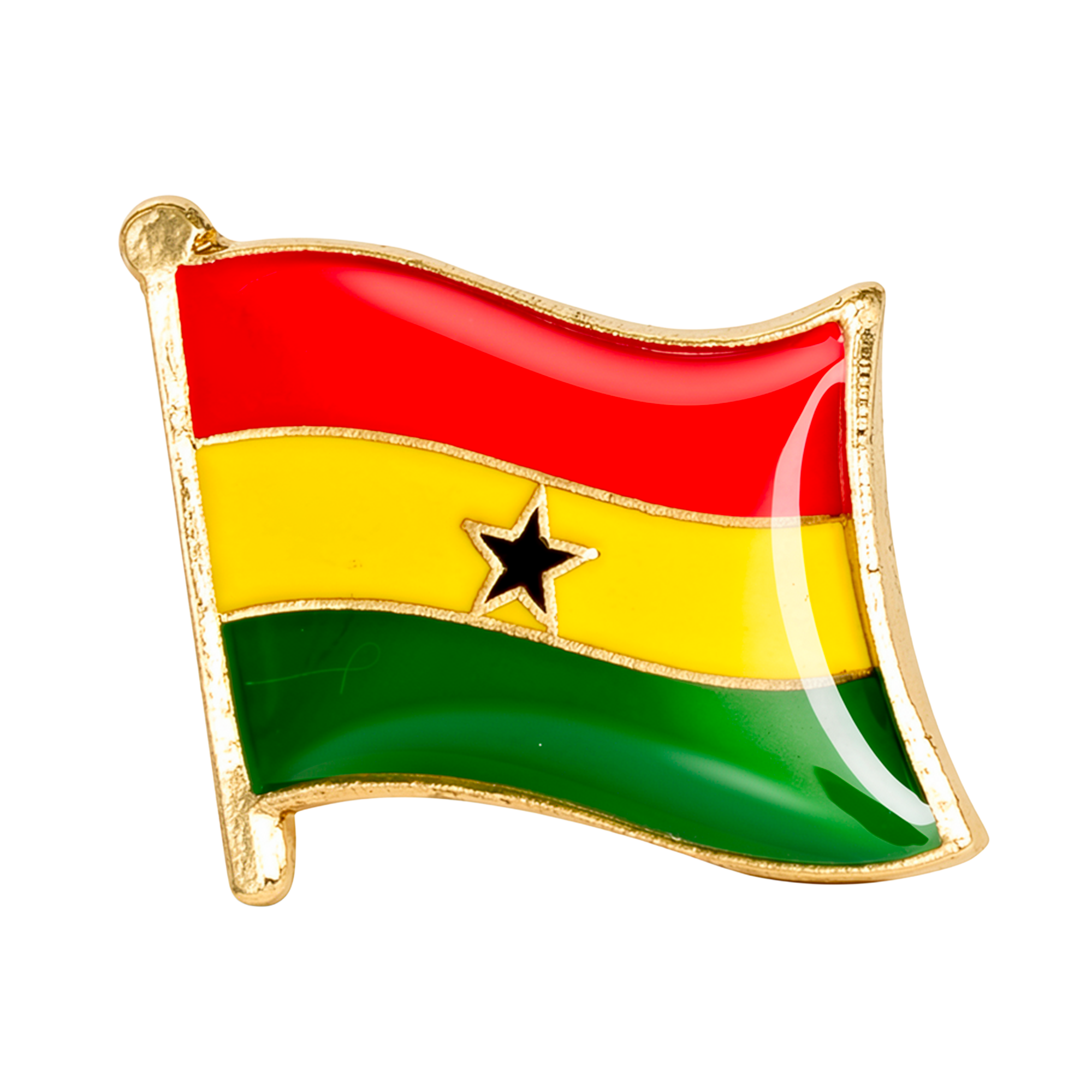 Ghana Flag Pin Badge Main image