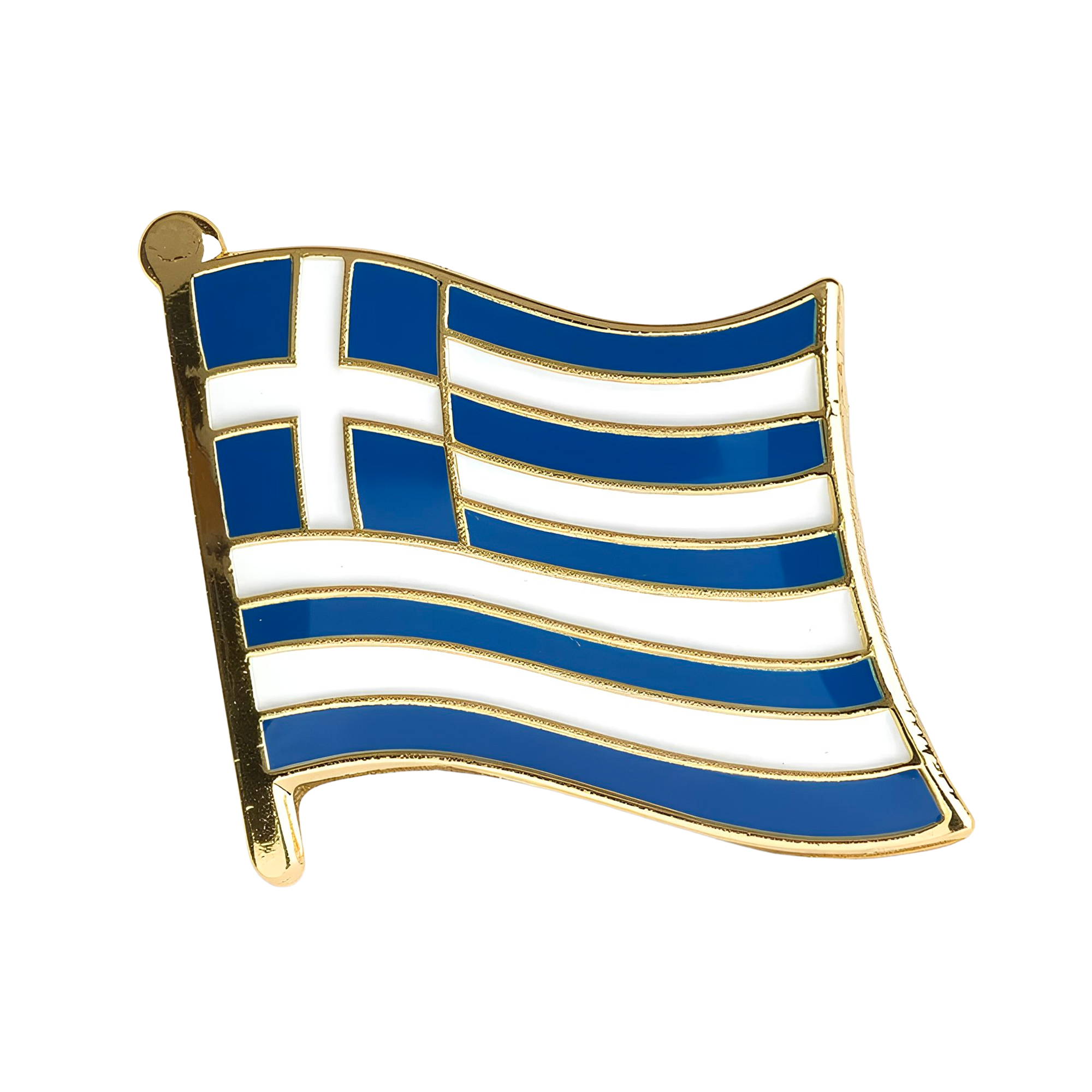 Greece Flag Pin Badge Main image