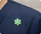 Green Medical Ambulance Star Pin Badge
