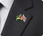 Guyana & United Kingdom Friendship Pin Badge