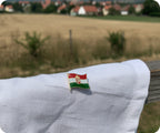 Hungary Coat Of Arms Flag Pin Badge