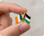 Ireland & Palestine Friendship Pin Badge