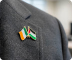 Ireland & Palestine Friendship Pin Badge