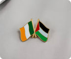 Ireland & Palestine Friendship Pin Badge