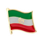 Iran Sun & Lion Flag Pin Badge