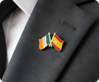 Ireland & Spain Friendship Pin Badge