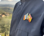 Ireland & Spain Friendship Pin Badge