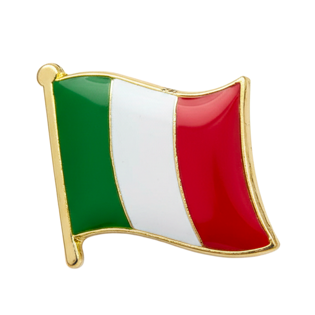 Italy Flag Pin Badge