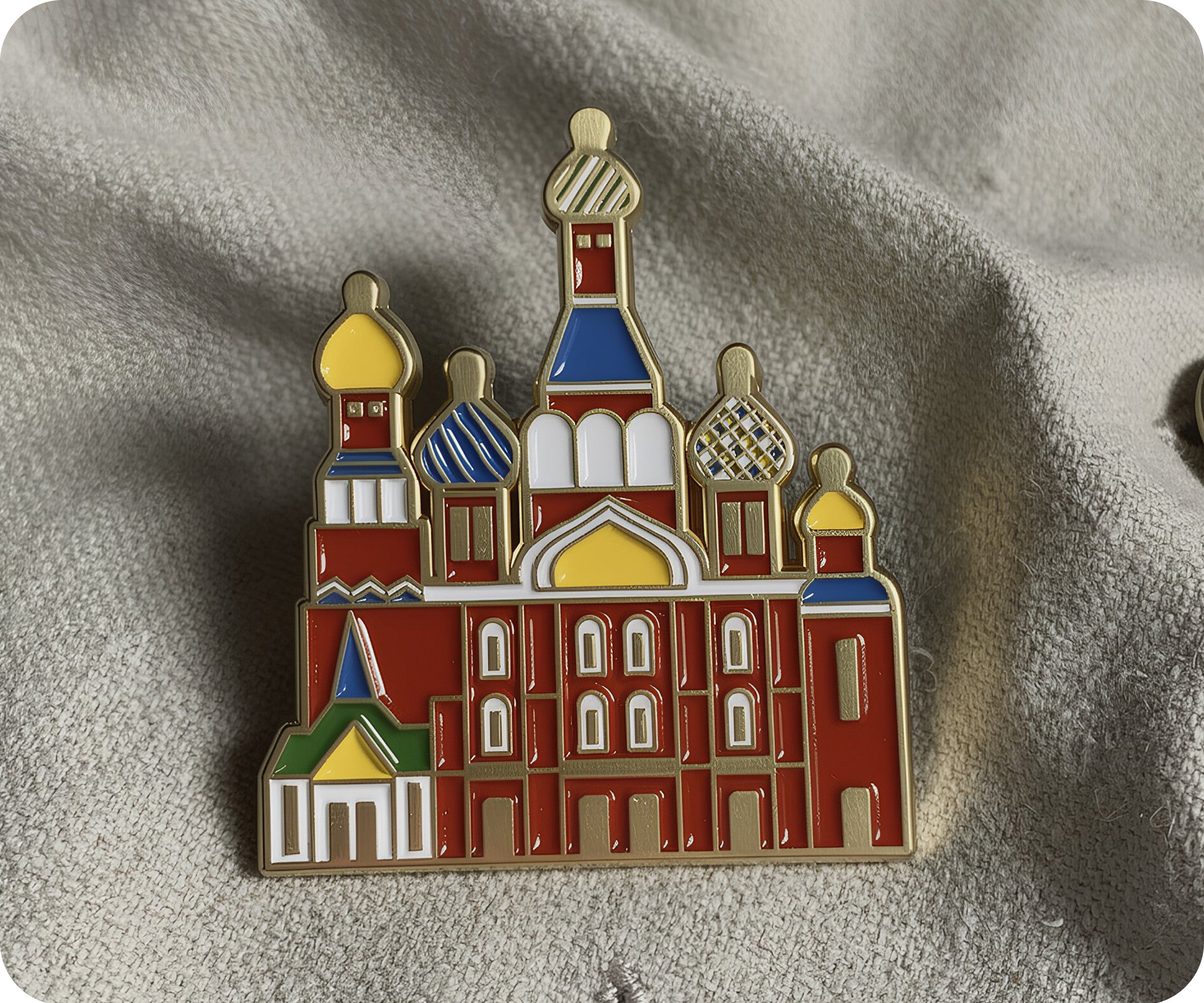 Kremilin Moscow Pin Badge Secondary image
