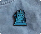 Statue of Liberty Cat Kittens Funny Pin Badge