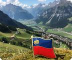 Liechtenstein Flag Pin Badge