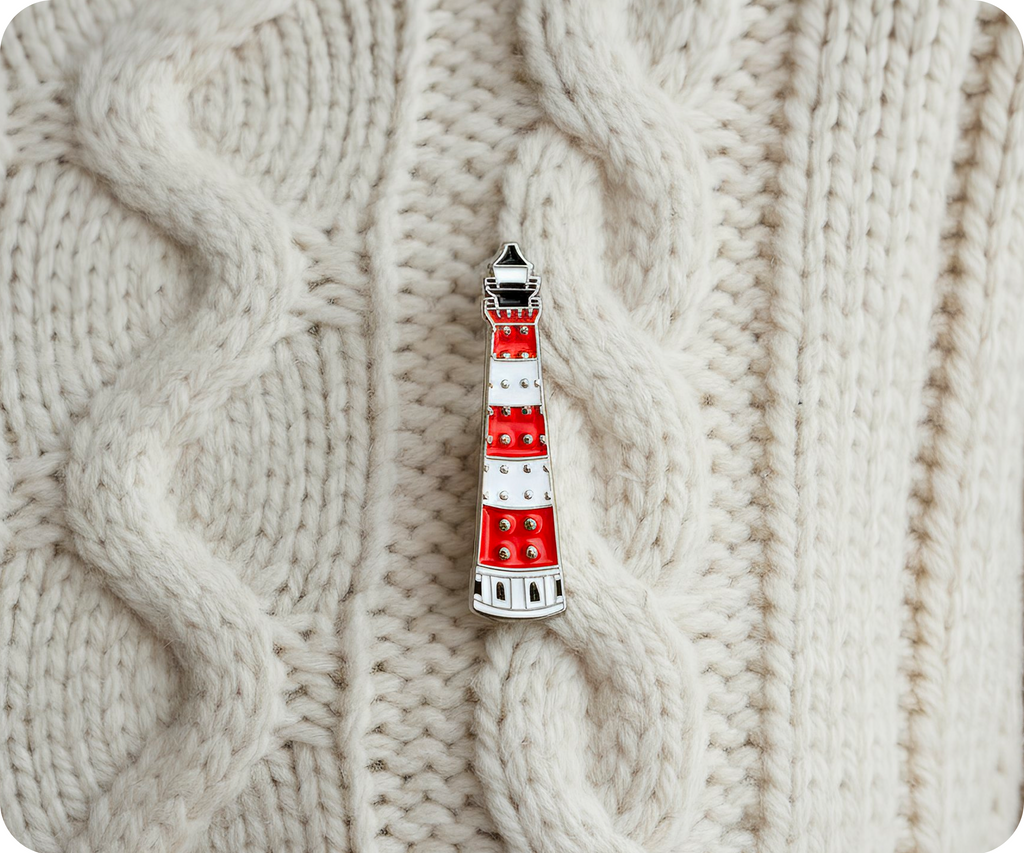 Lighthouse Pin Badge