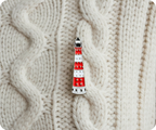 Lighthouse Pin Badge