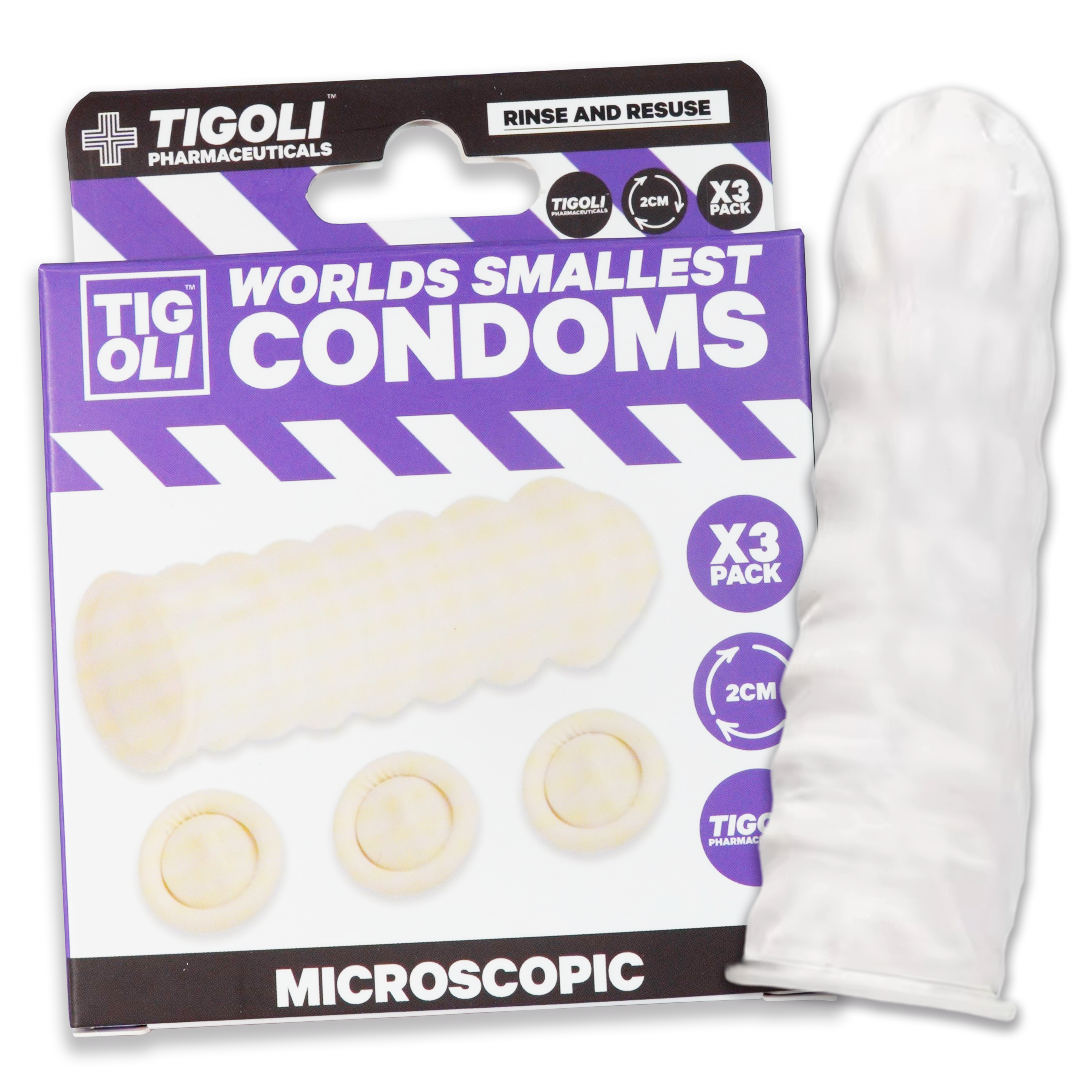 World's Smallest Condoms! Main image