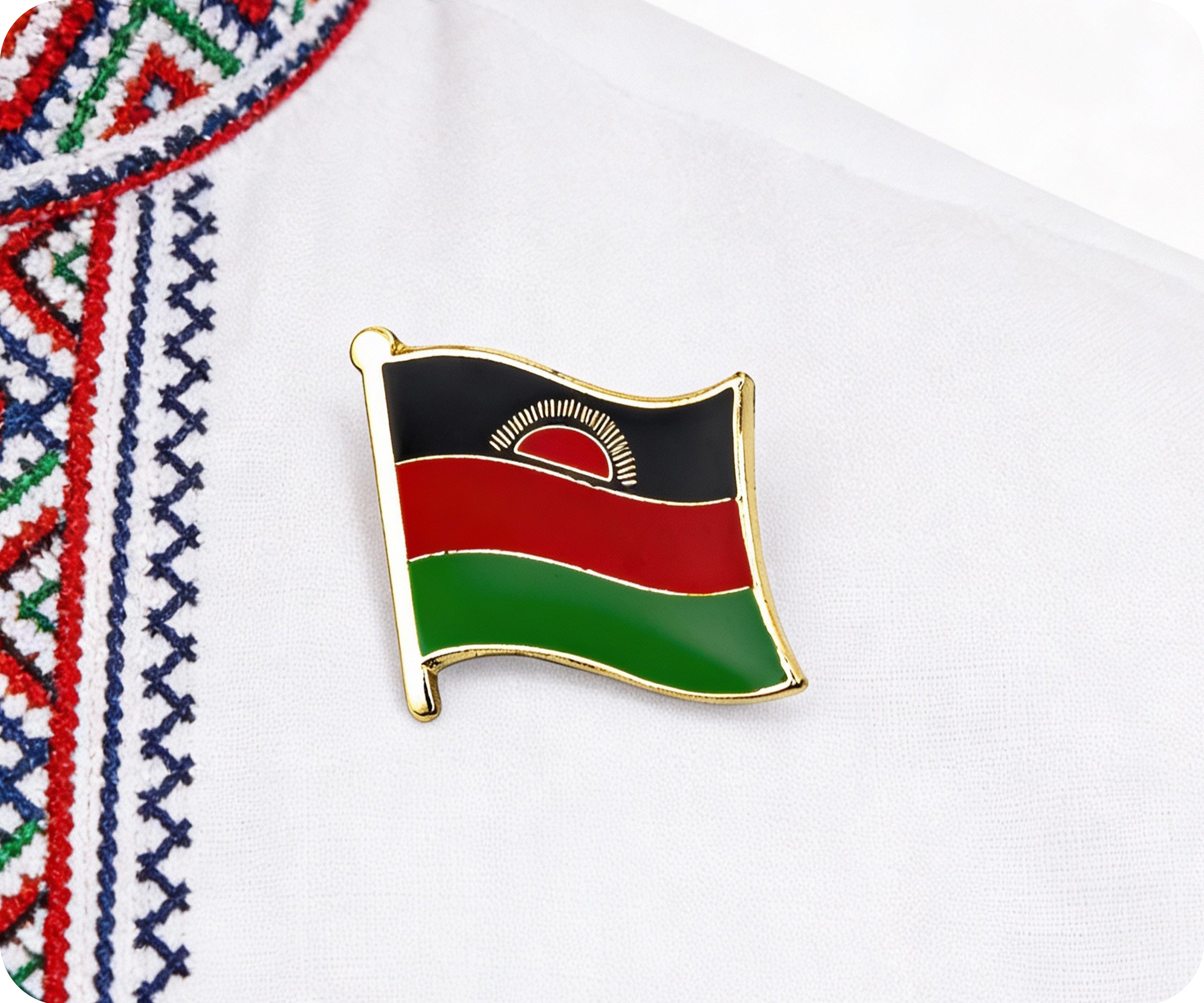 Malawi Flag Pin Badge