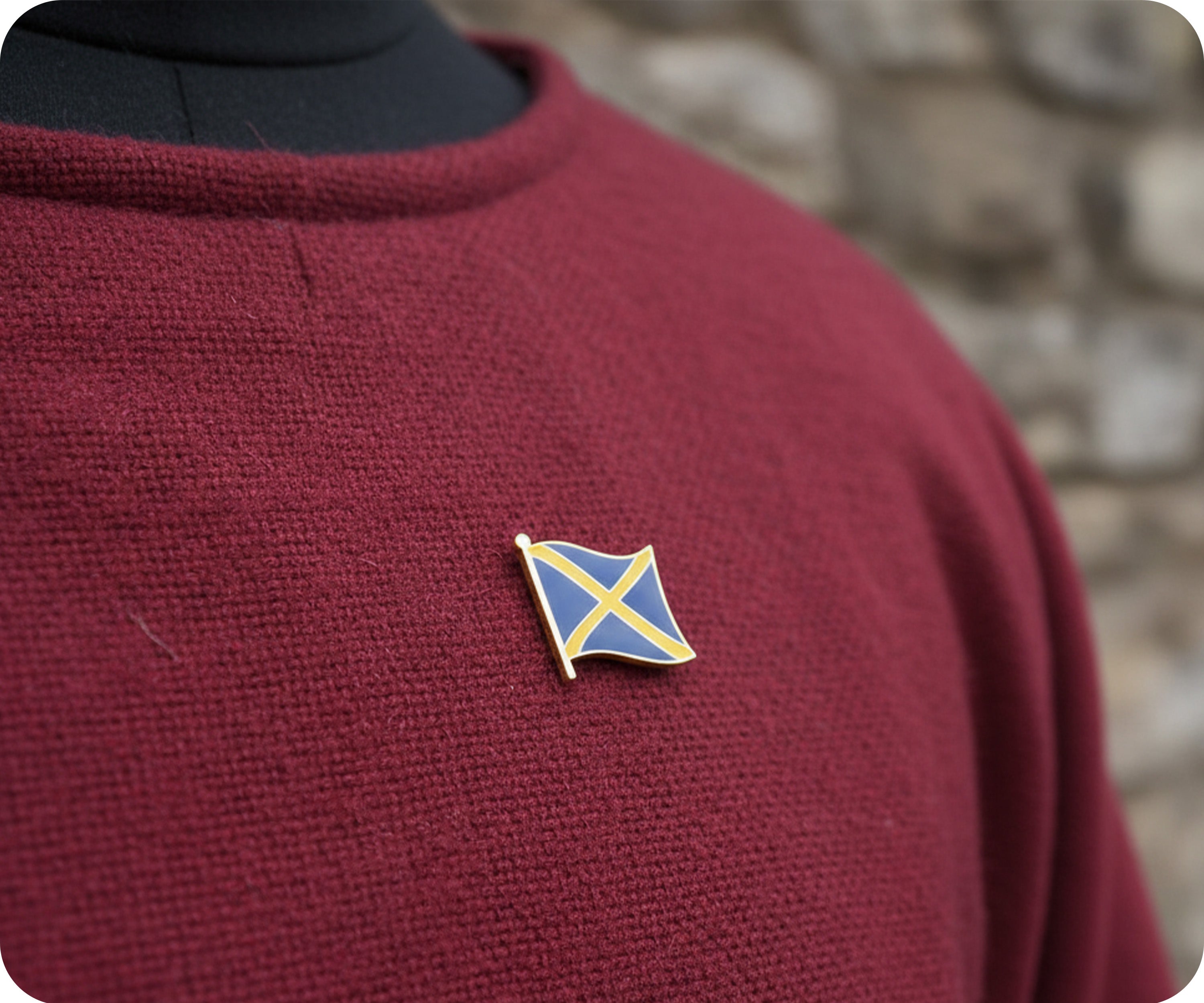 Mercia Anglo-Saxons Heptarchy Flag Pin Badge